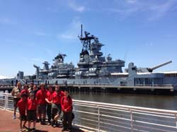 U.S.S. NJ-Battleship 